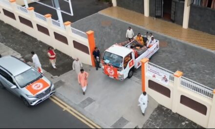 Transfer of Hawan Kund from Fond du Sac Arya Samaj to Trois Boutiques Triolet Arya Samaj