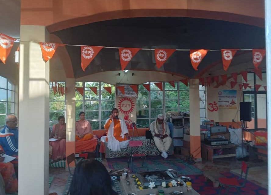 Satyarth Prakash Jayanty Celebration at Nouvelle Decouverte Arya Samaj