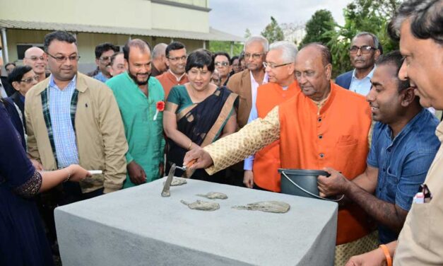 Laying of Foundation Stone of Ripailles Arya Samaj Mandir and Hindi School